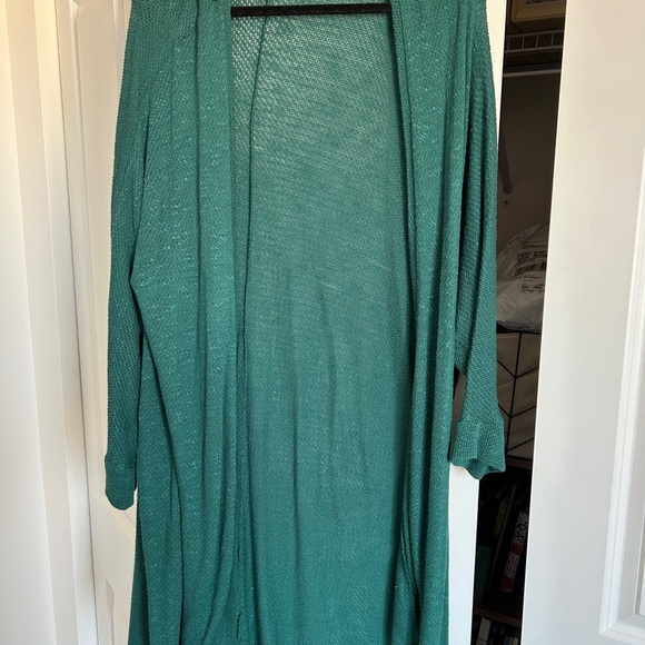 torrid Sweaters - Torrid Teal Knit Cardigan